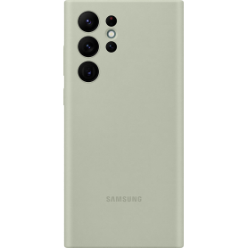 Coque Samsung G S22 Ultra 5G Silicone Vert olive Samsung