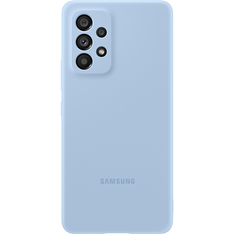 Coque Samsung G A53 5G Silicone Bleue Arctique Samsung