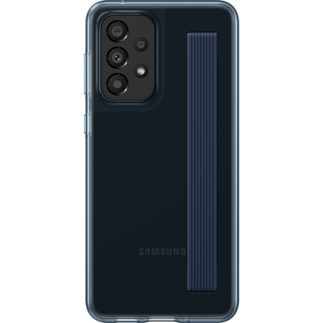 Coque transparente Samsung G A33 5G avec lanière avec lanière Noire Sa