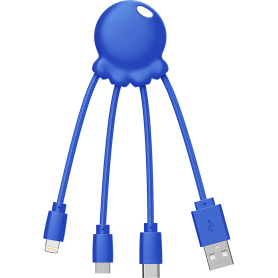 Câble 3 en 1 Octopus Ecoresponsable USB A/micro USB & USB C & Lightnin