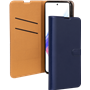 Etui Folio Wallet Samsung G A53 5G Bleu marine - Fermeture avec langue