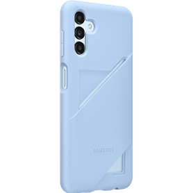 Coque Samsung G A13 5G souple Ultra fine avec porte-carte intégrée Ble