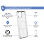 Coque Renforcée iPhone 14 Plus AIR Compatible MagSafe Transparente - G