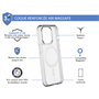 Coque Renforcée iPhone 14 Pro AIR Compatible MagSafe Transparente - Ga
