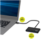 USB A 3.0 to 4 ports USB A SuperSpeed 3.0 Hub Black Port