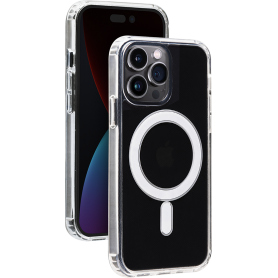 Coque Compatible MagSafe Hybride Transparente pour iPhone 14 Pro Max B
