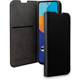 Etui Folio Wallet Xiaomi Redmi Note 11 Pro 4G/5G Support vidéo Noir - 