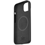 Coque iPhone 14 Plus Silicone Icon Compatible MagSafe Noire Puro