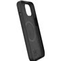 Coque iPhone 14 Plus Silicone Icon Compatible MagSafe Noire Puro