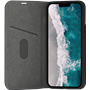 Etui Folio en Cuir Vegan Oslo Certifié GRS Noir pour Apple iPhone 14 D