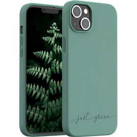 Coque Apple iPhone 14 Plus Natura Night Green - Eco-conçue Just Green