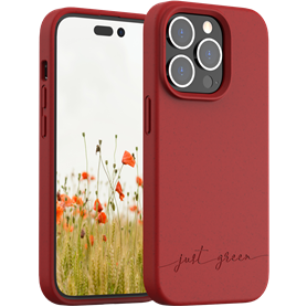 Coque Apple iPhone 14 Pro Natura Rouge - Eco-conçue Just Green