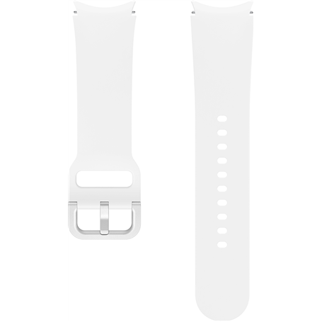 Bracelet Sport pour G Watch 4/5 Series 115mm, S/M Blanc Samsung