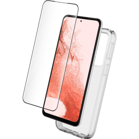 Pack G S23+ 5G Accessoires Coque Transparente + Verre trempé Bigben