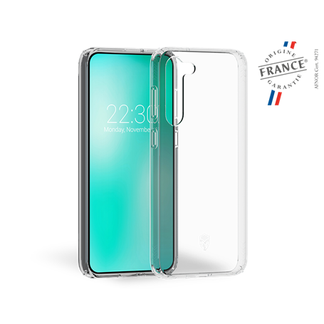 Coque Renforcée Samsung G S23+ 5G FEEL Origine France Garantie Transpa