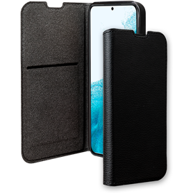 Etui Folio Wallet Samsung G S23 5G Support vidéo Noir - 65% Plastique 