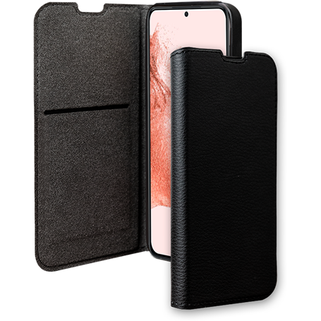 Etui Folio Wallet Samsung G S23+ 5G Support vidéo Noir - 65% Plastique