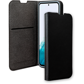 Etui Folio Wallet Samsung G A54 5G Support vidéo Noir - 65% Plastique 