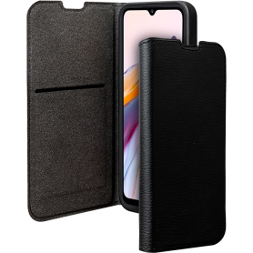 Etui Folio Wallet Xiaomi Redmi 12C Support vidéo Noir - 65% Plastique 