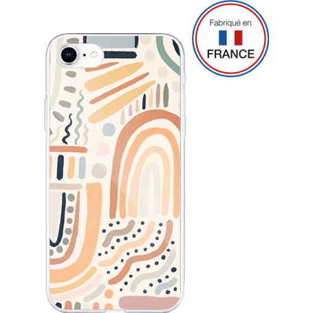 Coque Résine iPhone SE 2022/SE/8/7/6S/6 Sahel - Fabriquée en France Bi