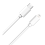 Câble USB C/Lightning 1m 3A Blanc WOW
