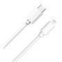 Câble USB C/Lightning 2m 3A Blanc WOW