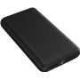 Powerbank USB A+A+C 10000mAh FastCharge + Câble USB A/USB C Noir WOW