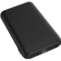 Powerbank USB A+A+C 5000mAh FastCharge + Câble USB A/USB C Noir WOW