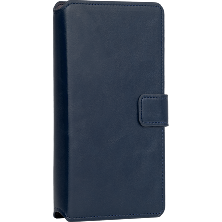 Folio Wallet Universel XL avec languette de fermeture Bleu Bigben