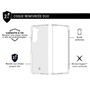 Double Coque Renforcée Samsung G Z Fold 5 DUO Transparente - Garantie 