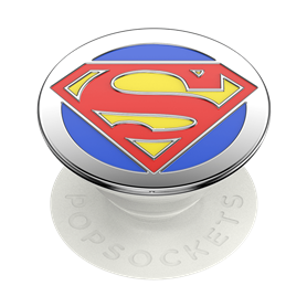 Pop Grip Enamel Superman Blanc Popsockets