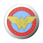 Pop Grip Enamel Wonder Woman Blanc Popsockets