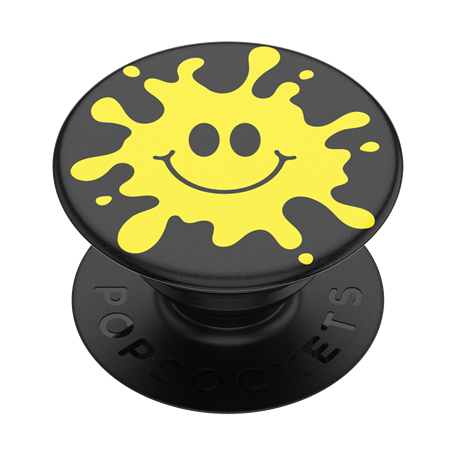 Pop Grip Standard Splat Noir Popsockets