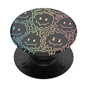 Pop Grip Standard Feel the Bass Noir Popsockets