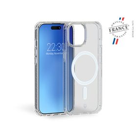 Coque Renforcée iPhone 15 AIR Origine France Garantie Compatible MagSa