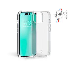 Coque Renforcée iPhone 15 Pro FEEL Origine France Garantie Transparent