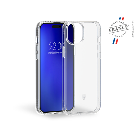 Coque Renforcée iPhone 15 PULSE Origine France Garantie Garantie à vie