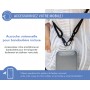 Coque Renforcée iPhone 15 AIR FROST Compatible MagSafe Frost Noire - G