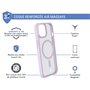 Coque Renforcée iPhone 15 AIR FROST Compatible MagSafe Frost Rose - Ga