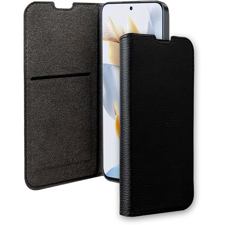 Etui Folio Wallet Honor 90 Support vidéo Noir - 65% Plastique recyclé 