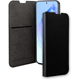 Etui Folio Wallet Honor 90 Lite Support vidéo Noir - 65% Plastique rec