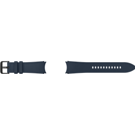 Bracelet Hybride en cuir pour G Watch Series 130mm, M/L Bleu Marine Sa