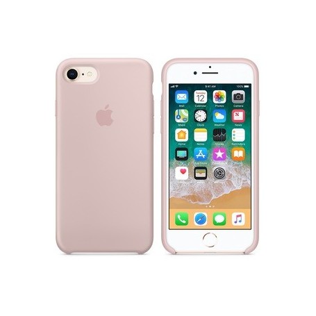 IPhone 7 Silicone Case - Pink Sand