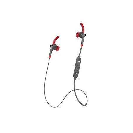 Kit Piéton Intras Sport Stereo Sans Fil Rouge