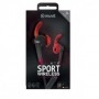 Kit Piéton Intras Sport Stereo Sans Fil Rouge