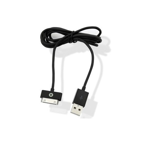 Spring Câble Droit Charge & Sync 2.1A USB/30Pin 3M Noir