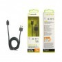 Spring Câble Rond Charge & Synchro 1A Micro-USB 1M Noir