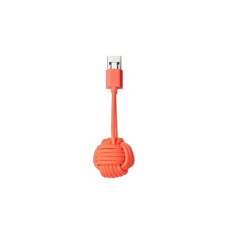 KEY CABLE MICRO USB CORAIL
