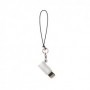 Adaptateur Micro-USB/Lightning Avec Attache Blanc