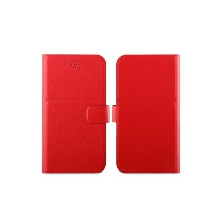 Folio Universel Rouge: Multi Mobiles 5.5"